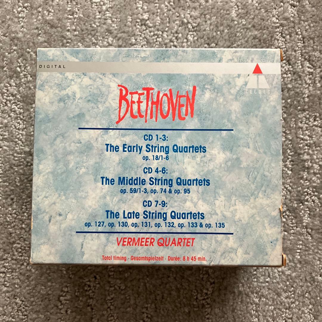 ベートーヴェンTHE COMPLETE STRINGS QUARTETS CD9