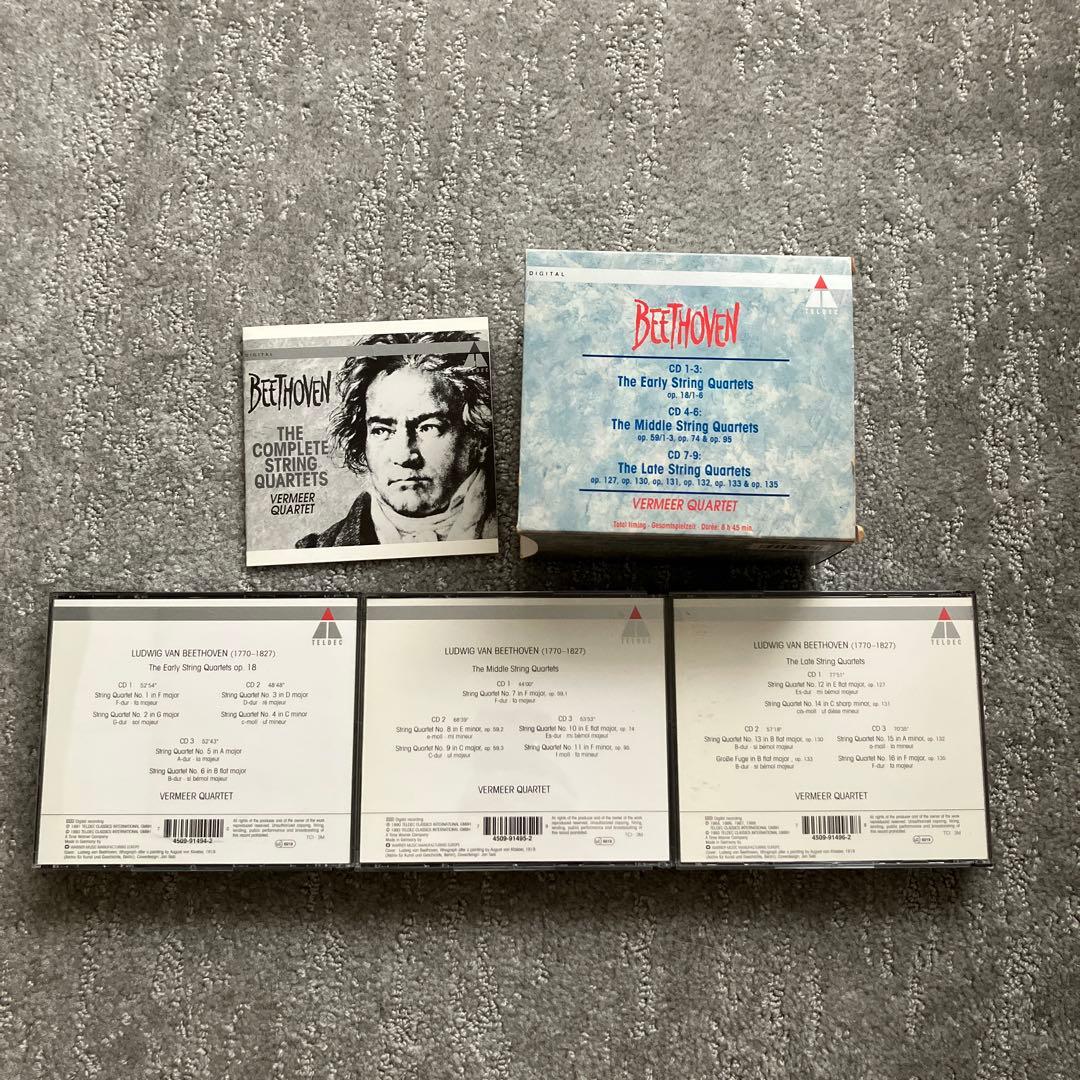 ベートーヴェンTHE COMPLETE STRINGS QUARTETS CD9