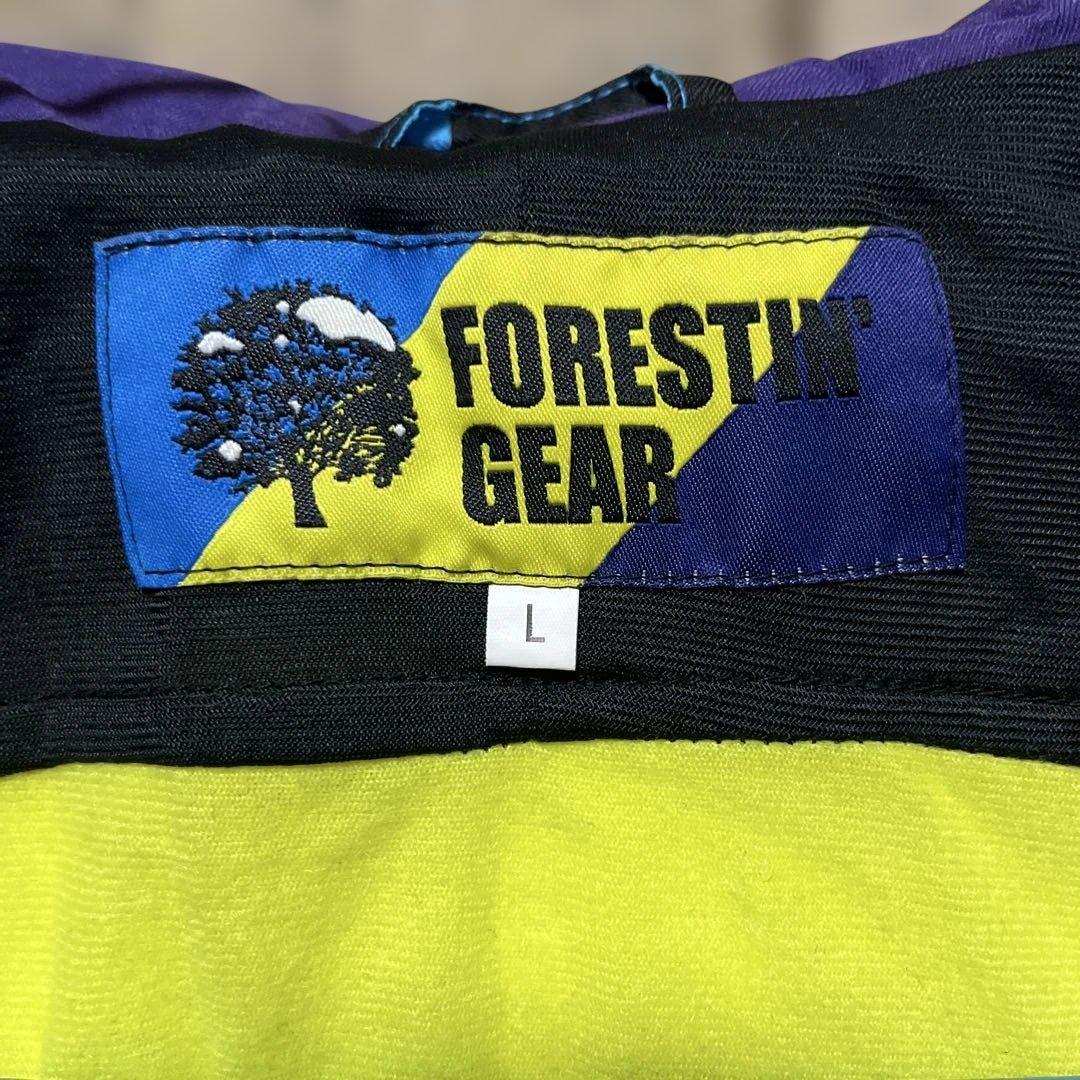 FORESTIN'GEAR メンズ スノボウェア　L ブルー