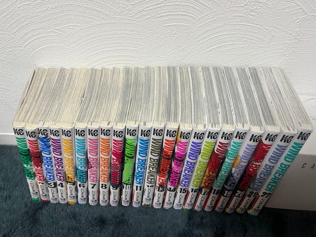 【美品】WIND BREAKER 1〜22巻セット