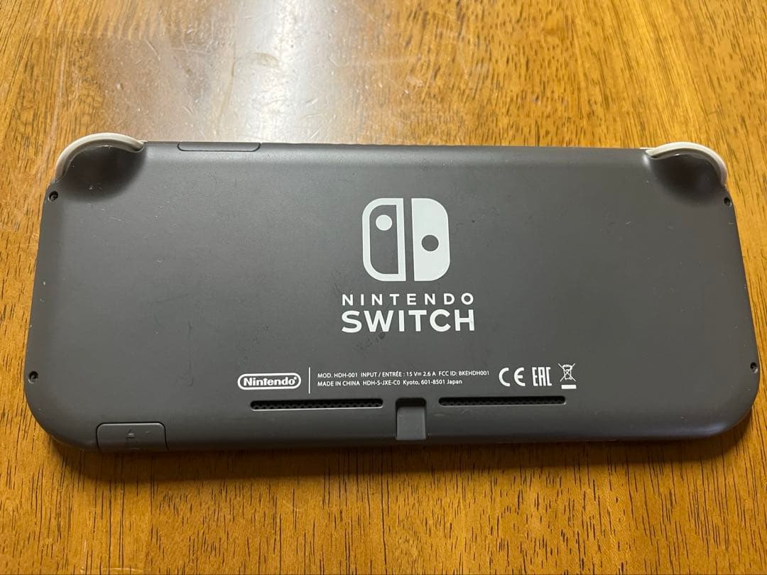 美品✴︎Nintendo Switch Lite グレー 本体 ACアダプター付き