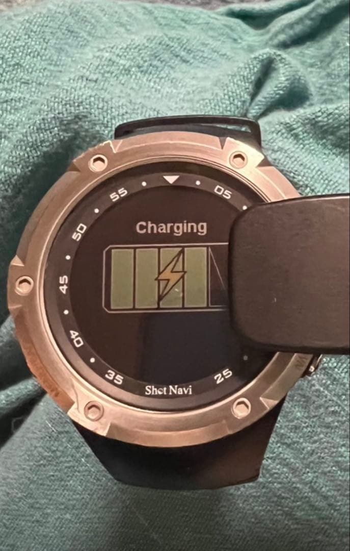 【BOX付】Shot Navi W1 Evolve 黒 ゴルフGPSウオッチ