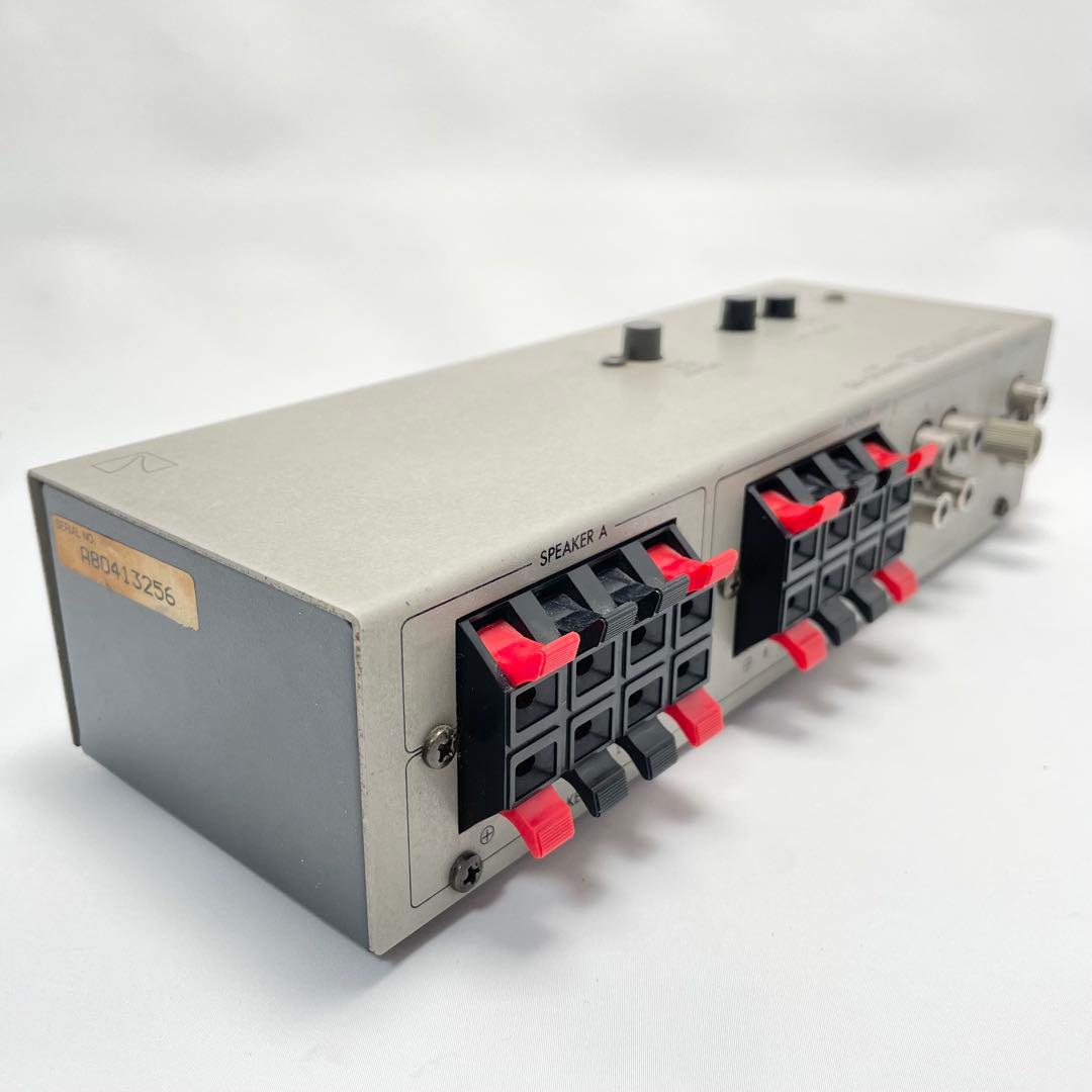 動作品✨Luxman AS-9II パワーアンプセレクター 送料無料 匿名配送