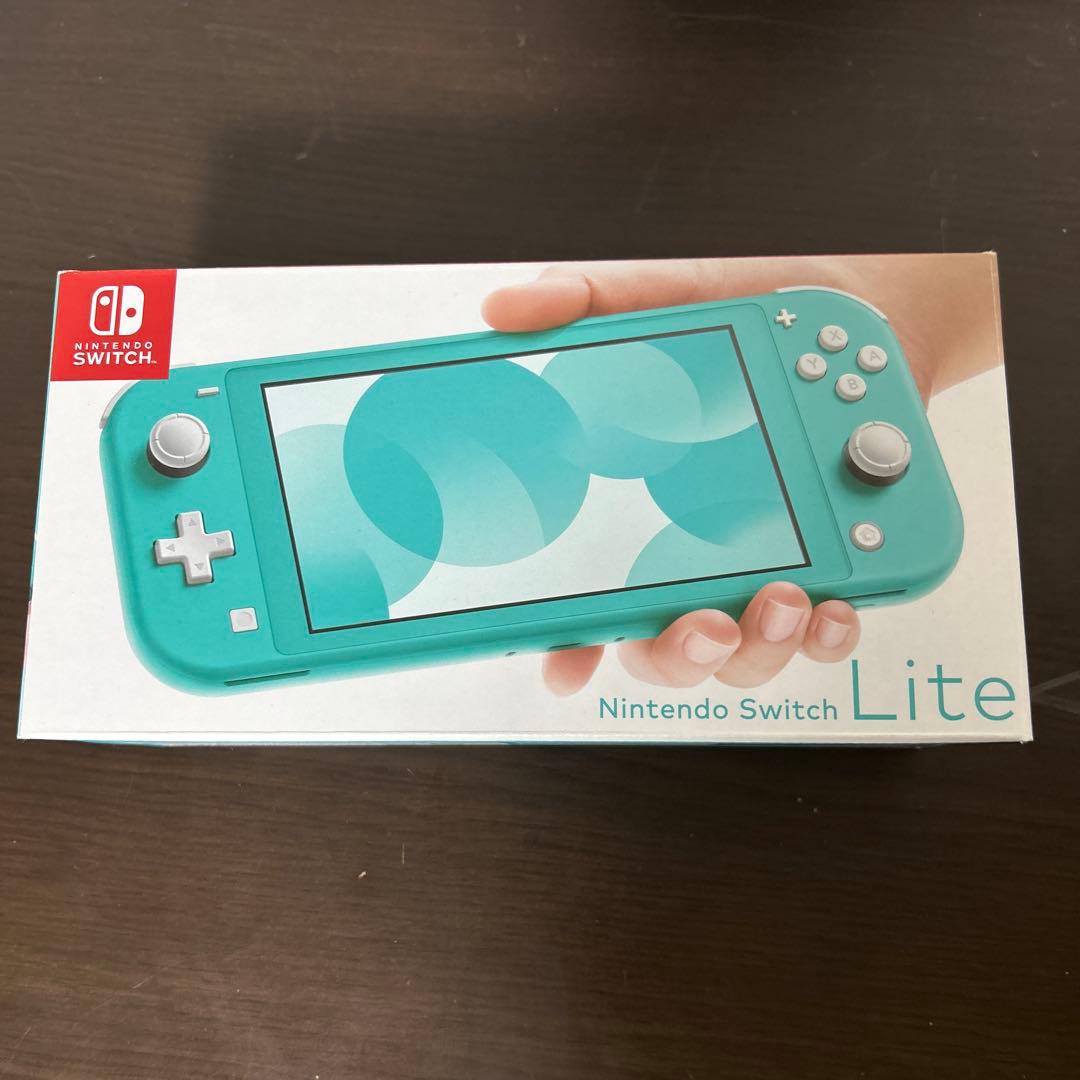 Nintendo Switch Lite ターコイズ 充電器、SDカード付き
