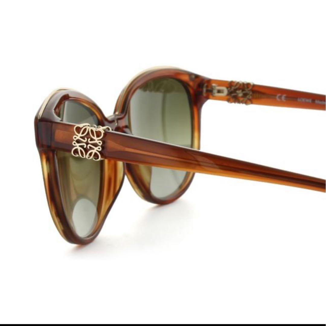 ロエベ ブラウン　サングラス ケース付き