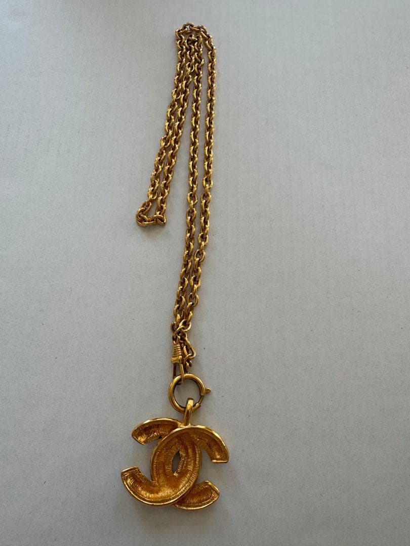 シャネルCCロゴペンダントネックレス