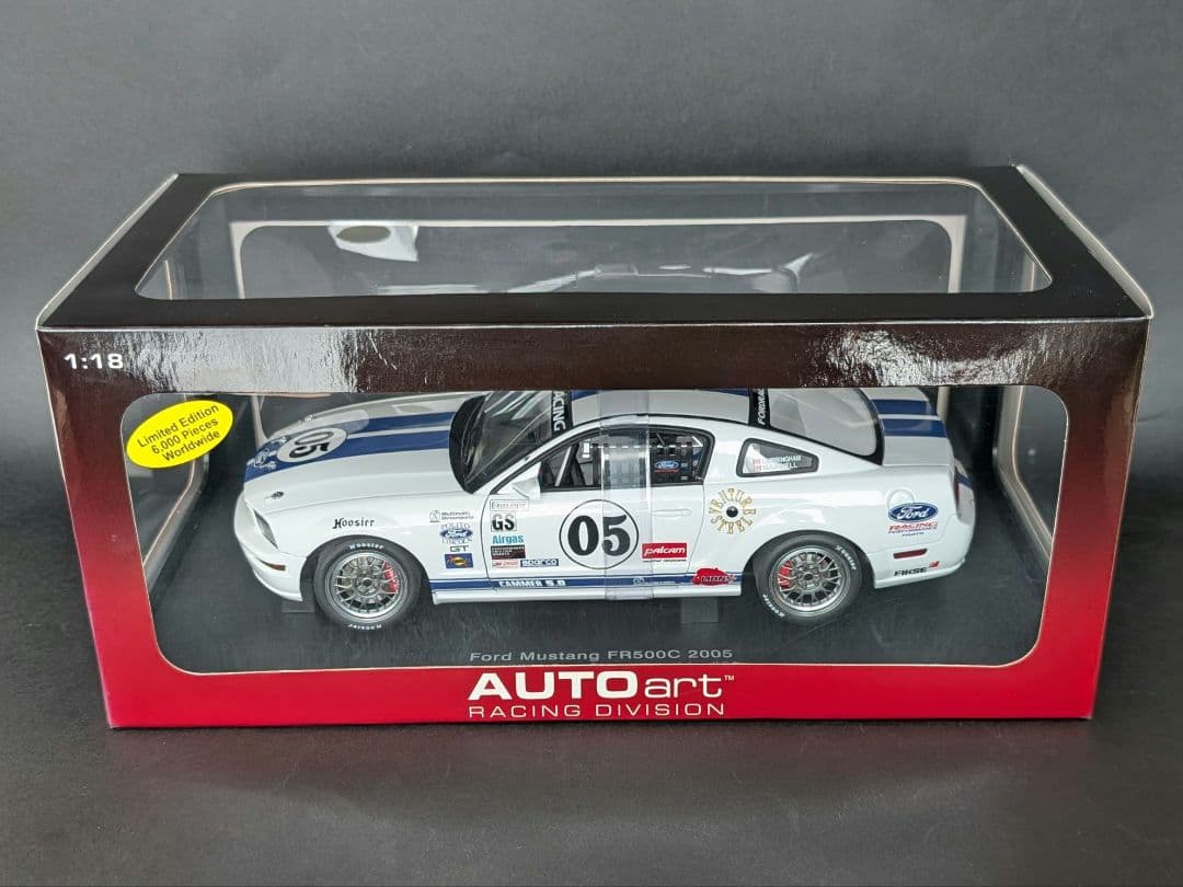 オートアート 1/18 フォード マスタング FR500C 2005 #5