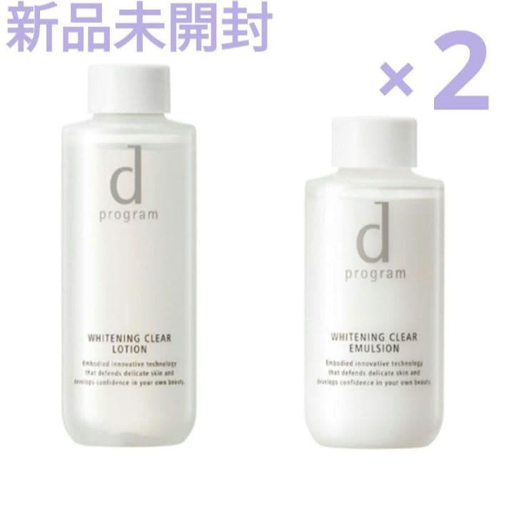 ｄプログラム　ホワイトニングクリア　ローション　エマルジョン　ＭＢ　レフィル