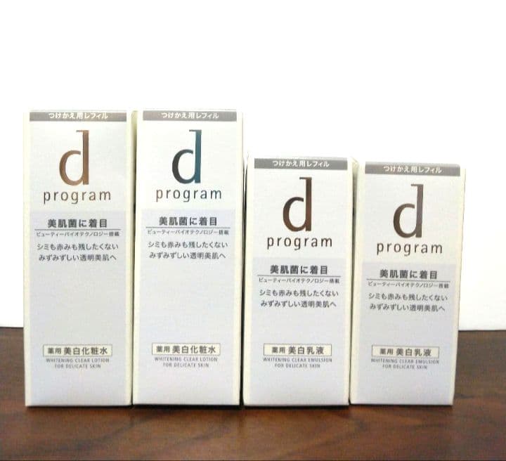 ｄプログラム　ホワイトニングクリア　ローション　エマルジョン　ＭＢ　レフィル