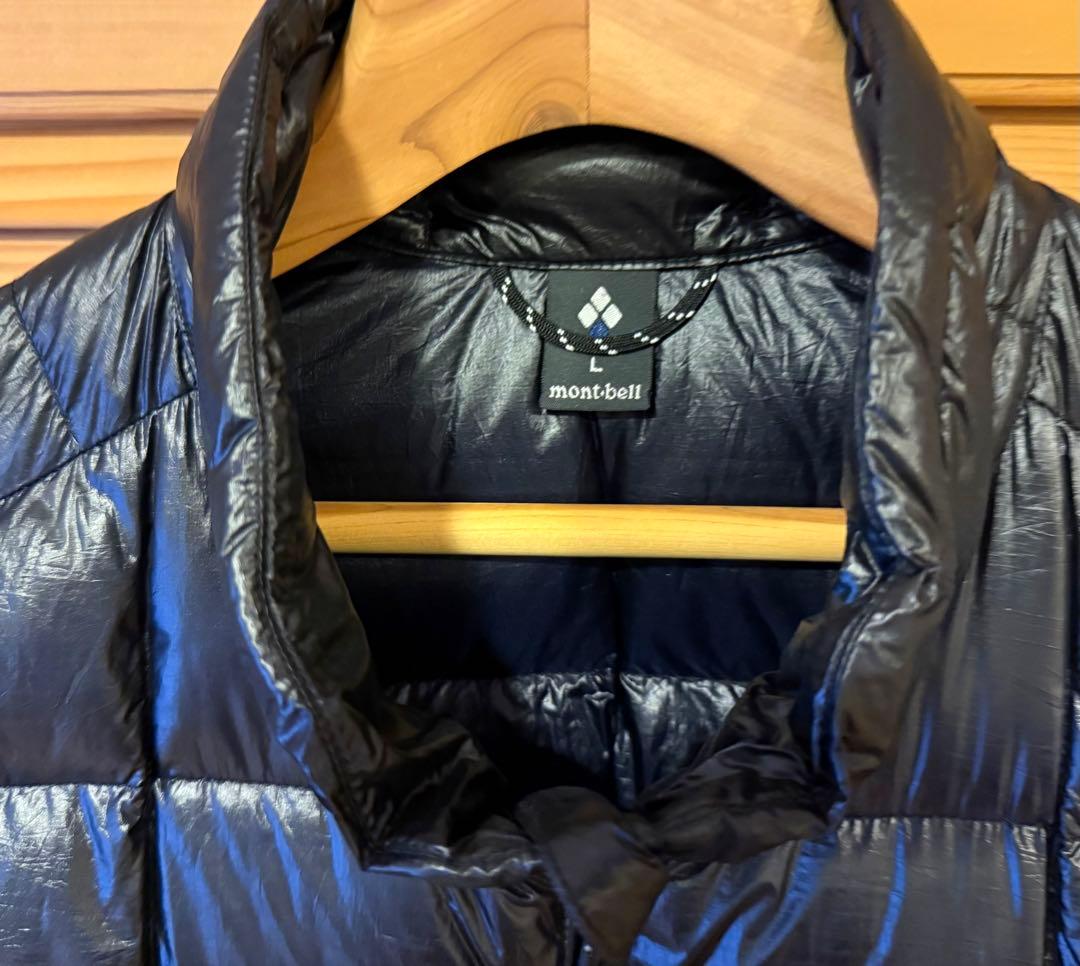 mont-bell ブラック スペリオダウンベスト