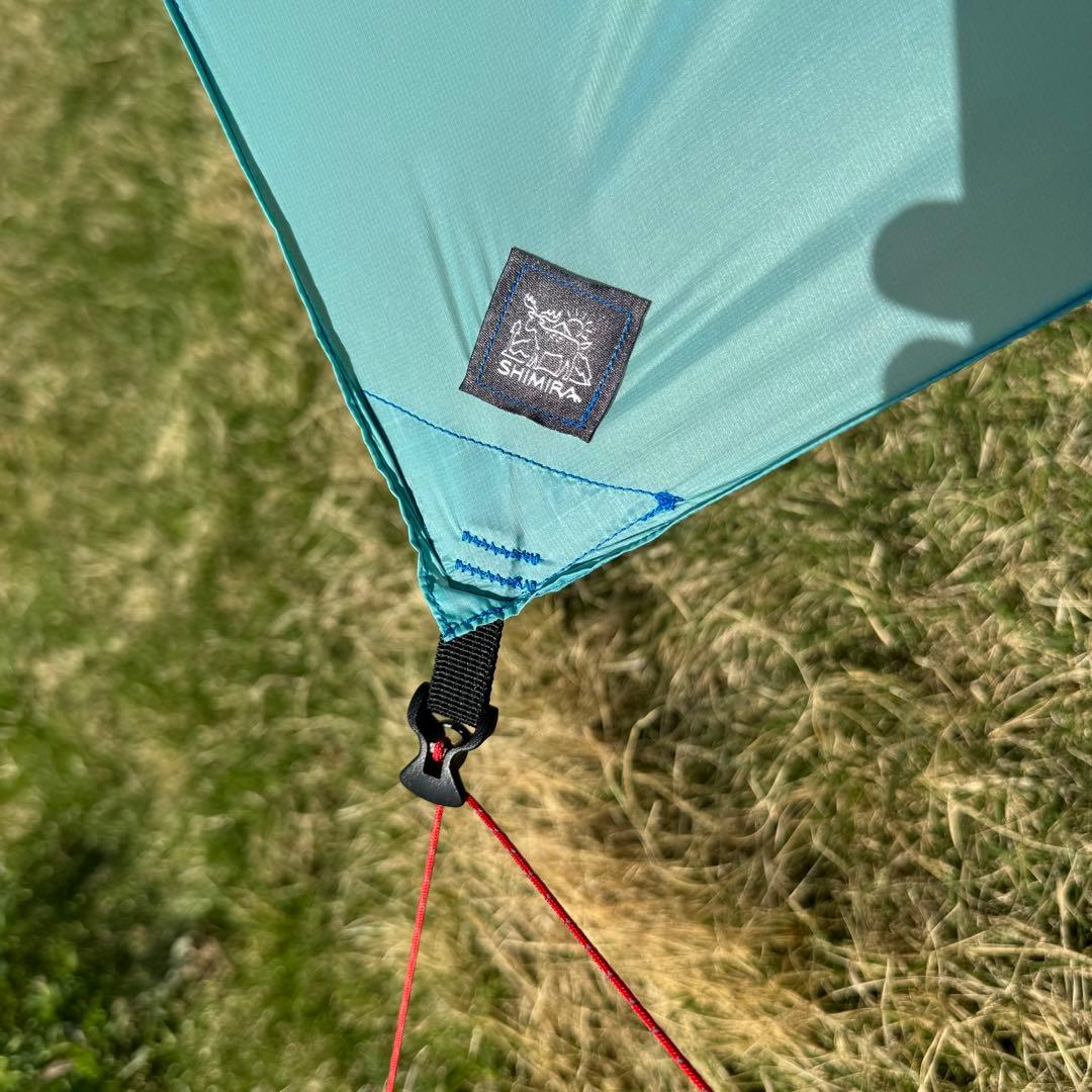 U.LSIMソロタープ(5×8) ブルー