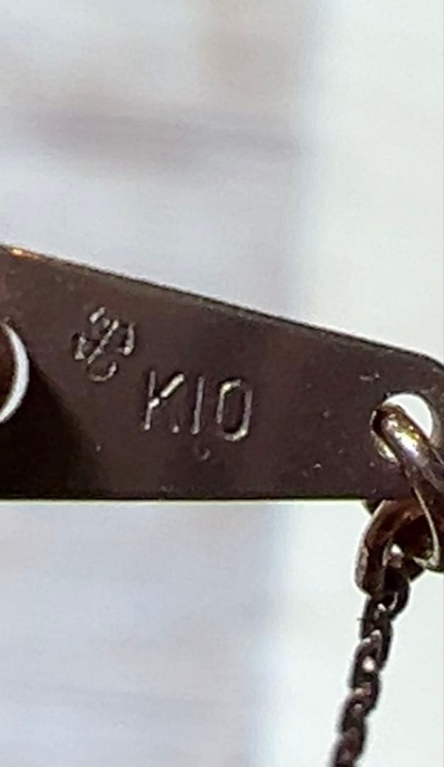 ジュエリーマキ K10 0.014ct ネックレス