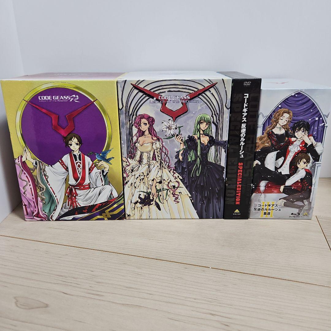 コードギアス　DVD Blu-ray　box 特装限定版