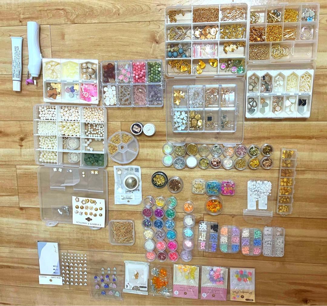 【総額4万円】アクセサリー　レジン　パーツ★まとめ売り
