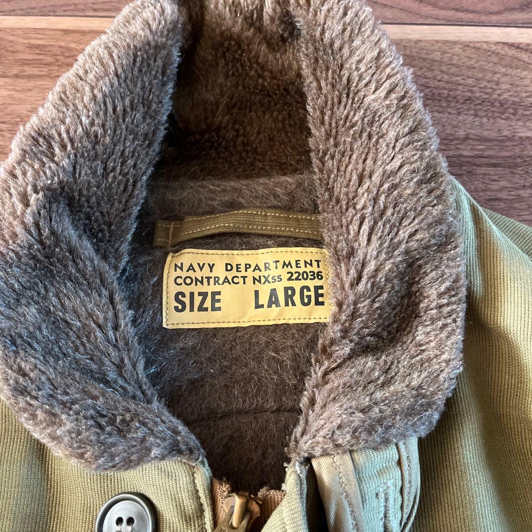 バズリクソンズＮ-1デッキジャケットワッペンM品番Lサイズ