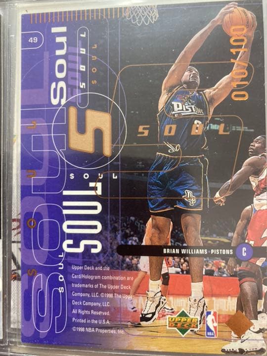 その他 98-99 UD Heart & Soul Grant Hill /100