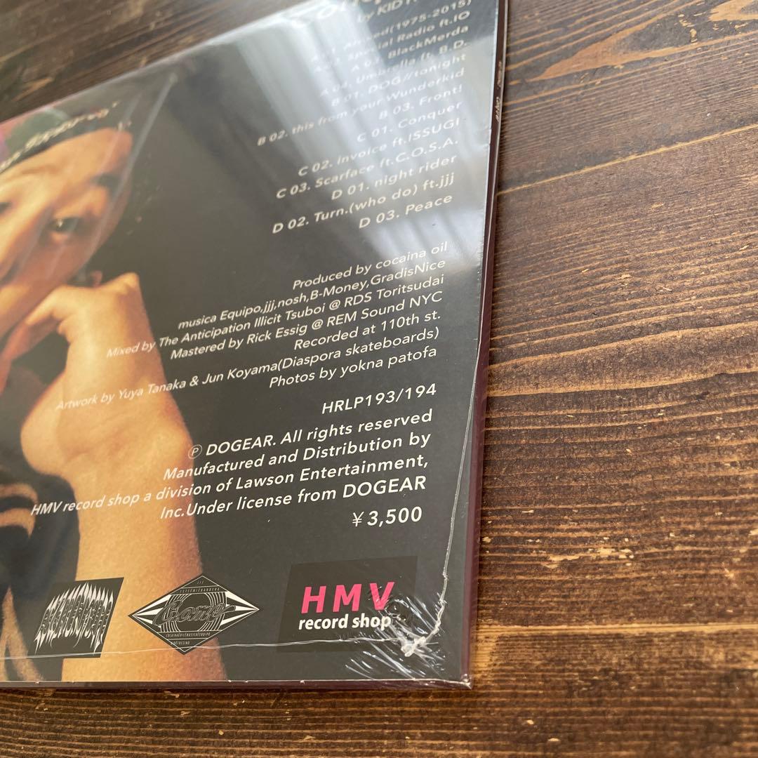 新品未開封　レア盤　kid fresino レコードconq u er 2LP