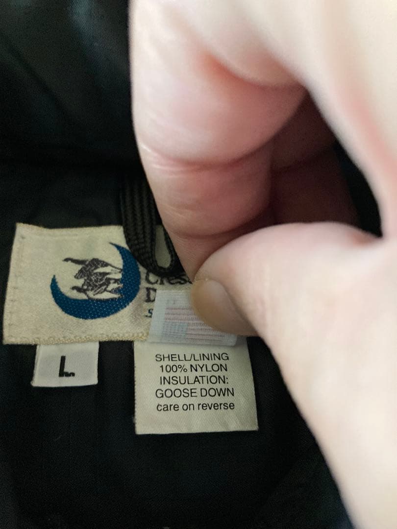 美品❗️USA製 クレセントダウンワークス ダウンベスト 黒 NBNW