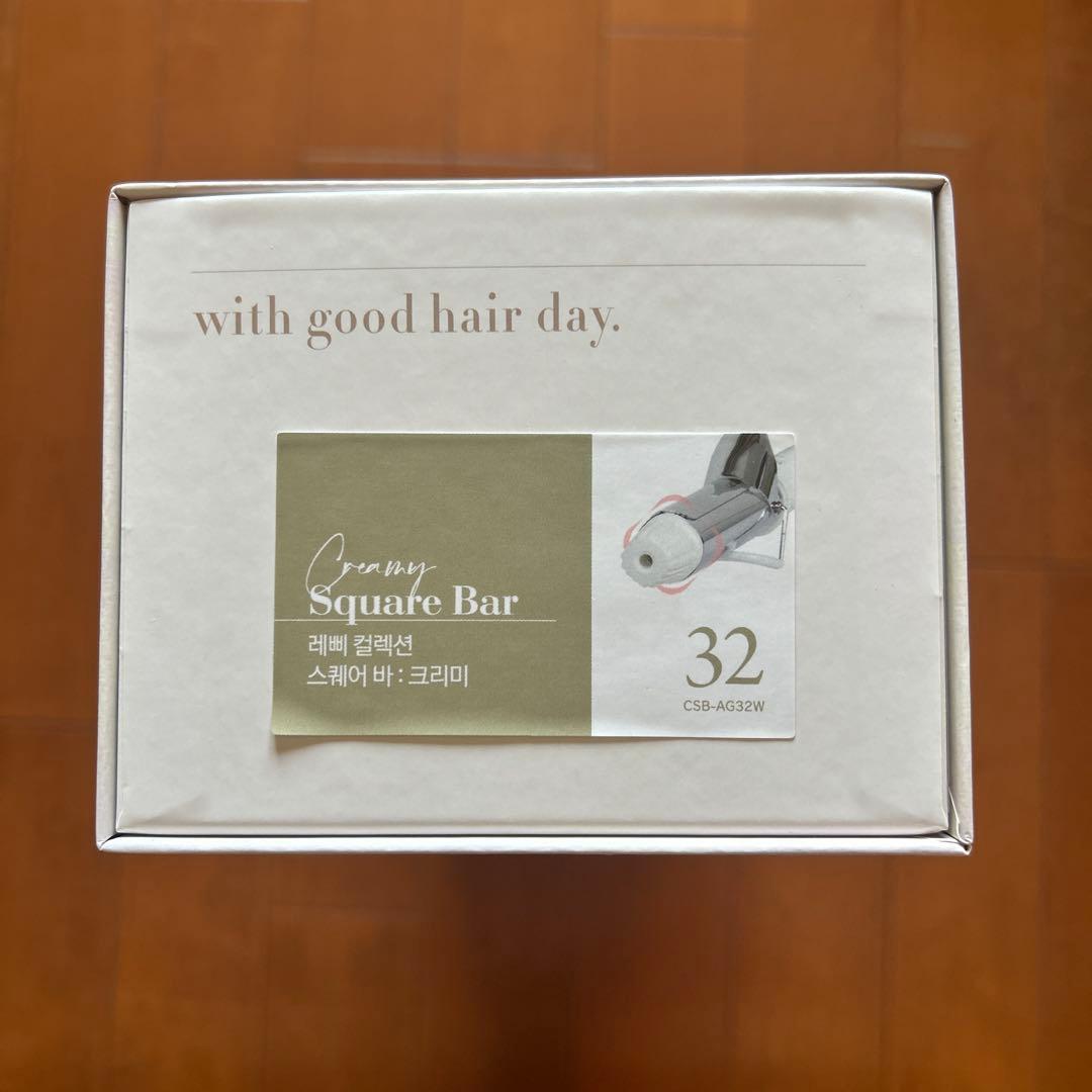 Repit Square Bar 32 カールヘアアイロン