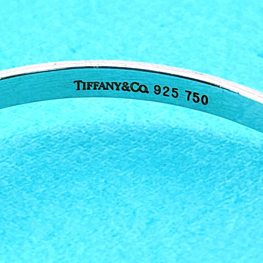 【美品】ティファニー フックアンドアイ バングル ブレスレット SV925