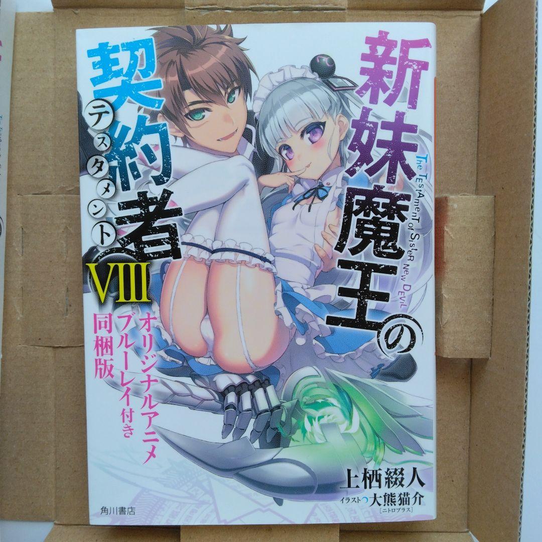 新妹魔王の契約者 (テスタメント) 小説全15冊セット　上栖綴人　BD付き