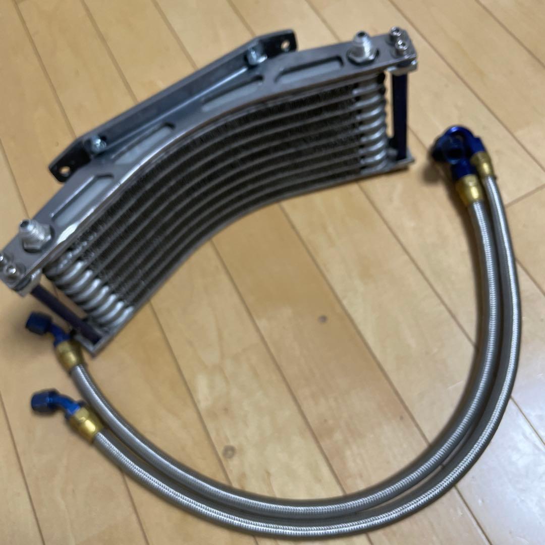 XJR1300 プロト　ラウンドオイルクーラー