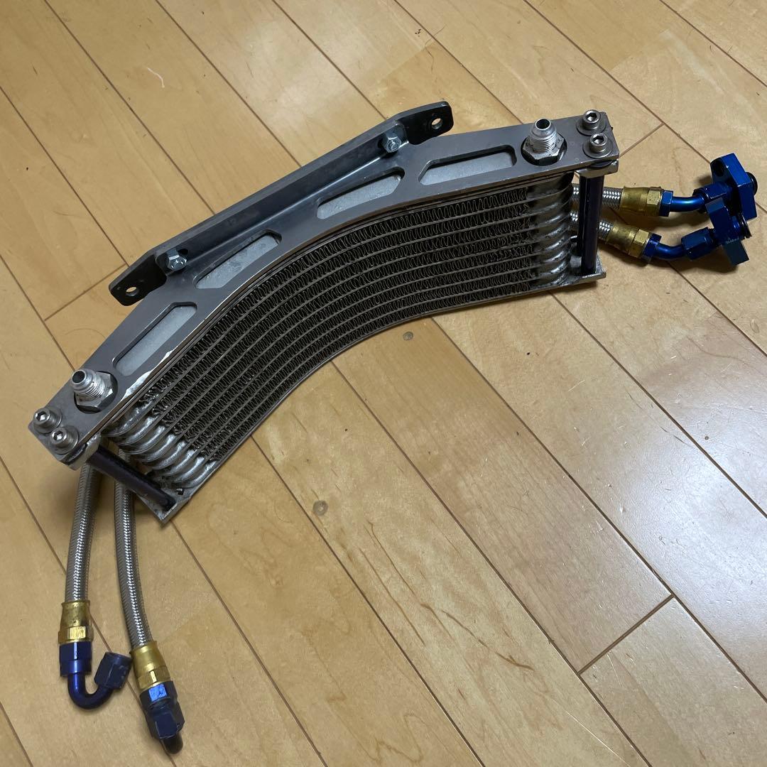 XJR1300 プロト　ラウンドオイルクーラー