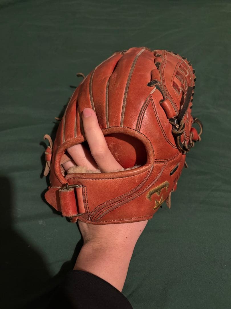 MITSUWAT REVOLTIGER 硬式グローブ レッド