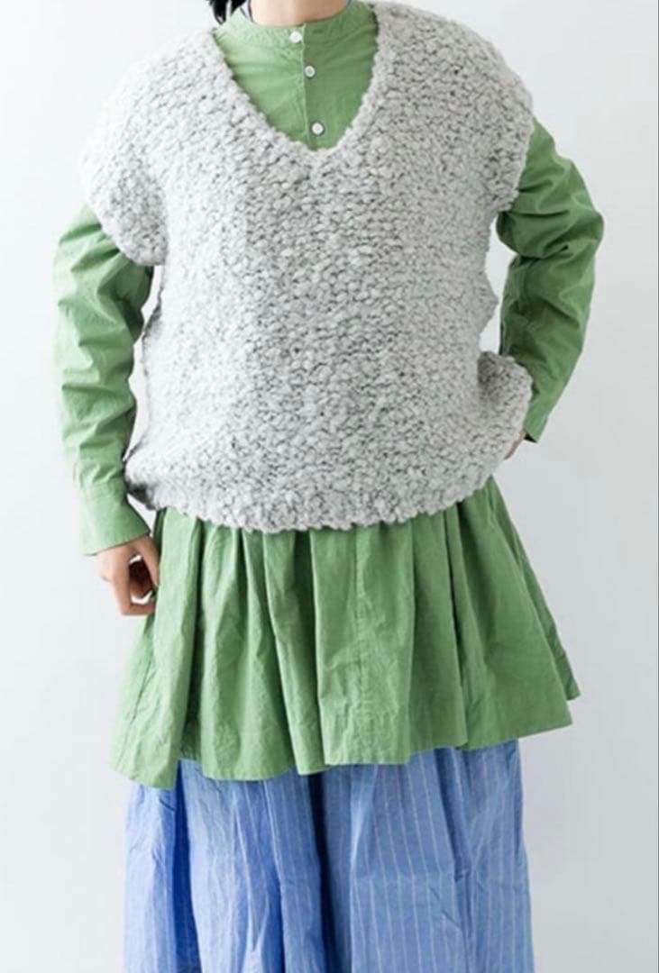 Veritecoeur ◻︎VCK-255 ハンドニットベスト