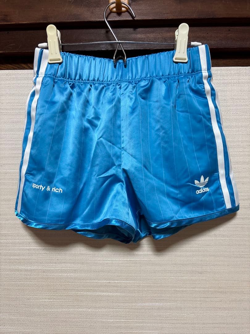Sporty & Rich adidas ショートパンツ 青