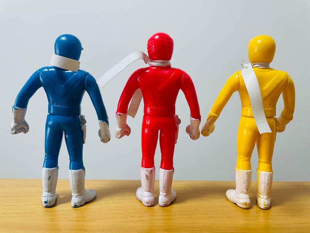 ポピー　太陽戦隊サンバルカン　ソフビセット