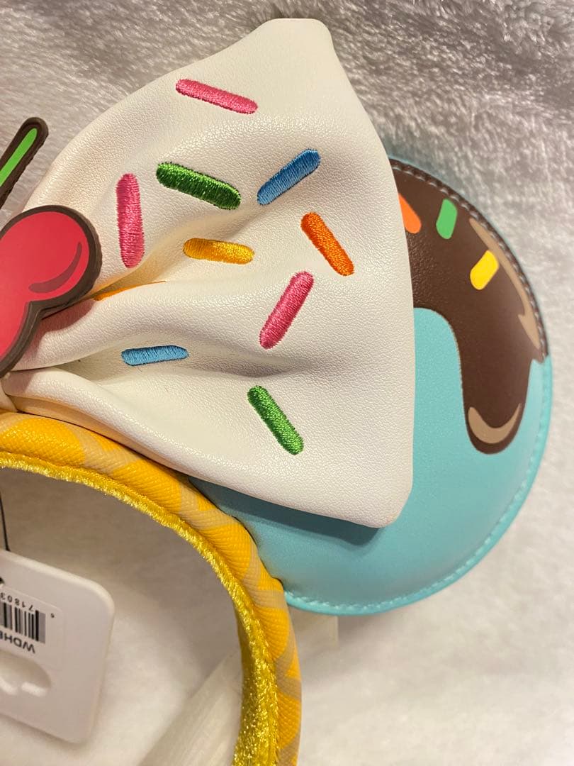 海外ディズニー　ラウンジフライ　チョコミント　カチューシャ　ヴァネロペ