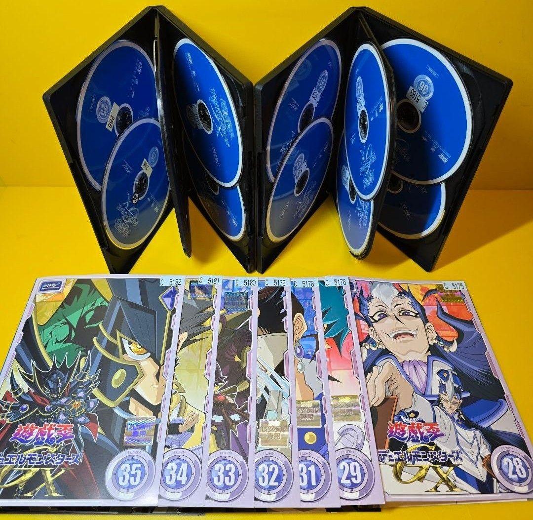 新品ケース交換済み　遊戯王 デュエルモンスターズ GX　DVD全45巻　※ジャケ