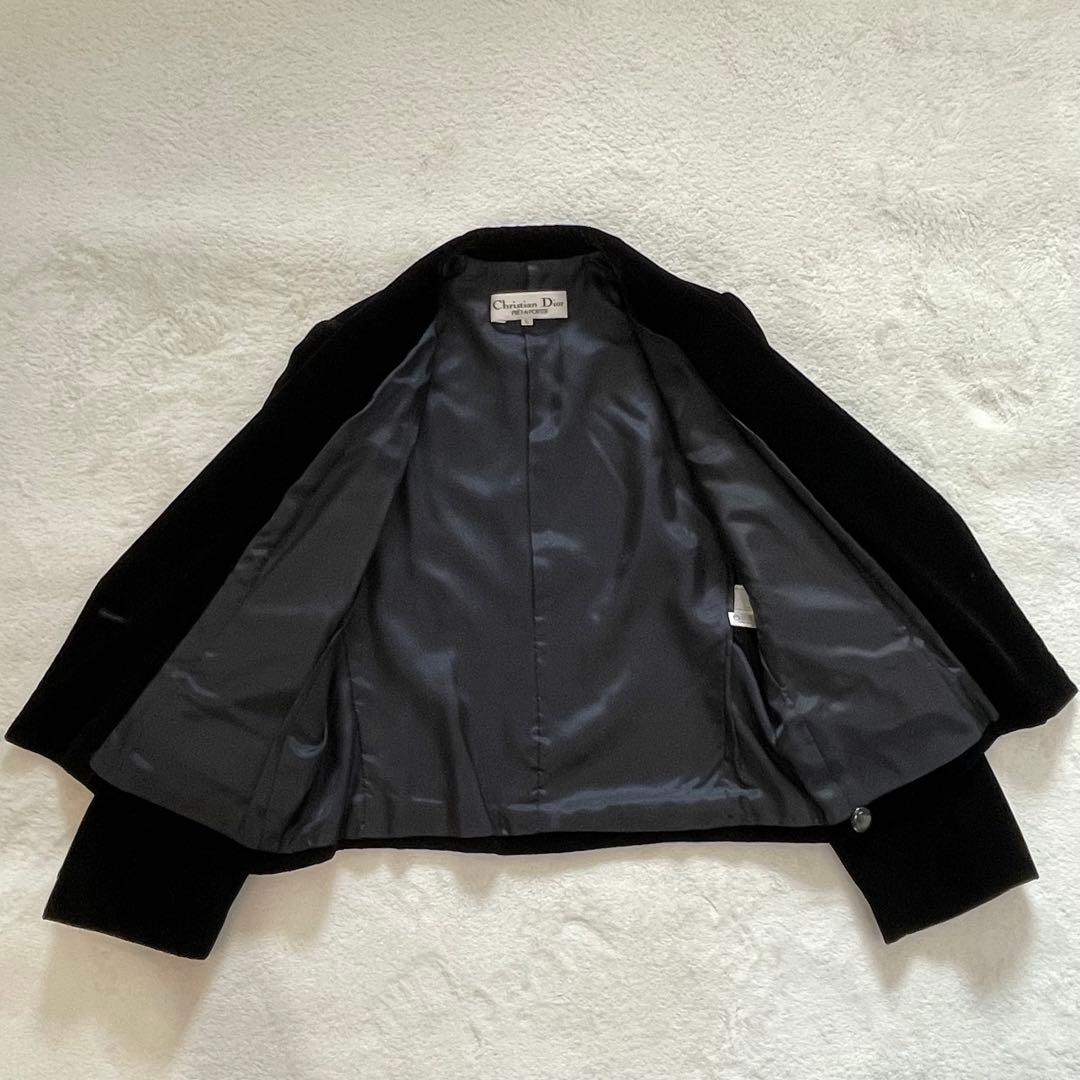 Christian Dior クリスチャンディオール　セットアップ　ベロア　黒