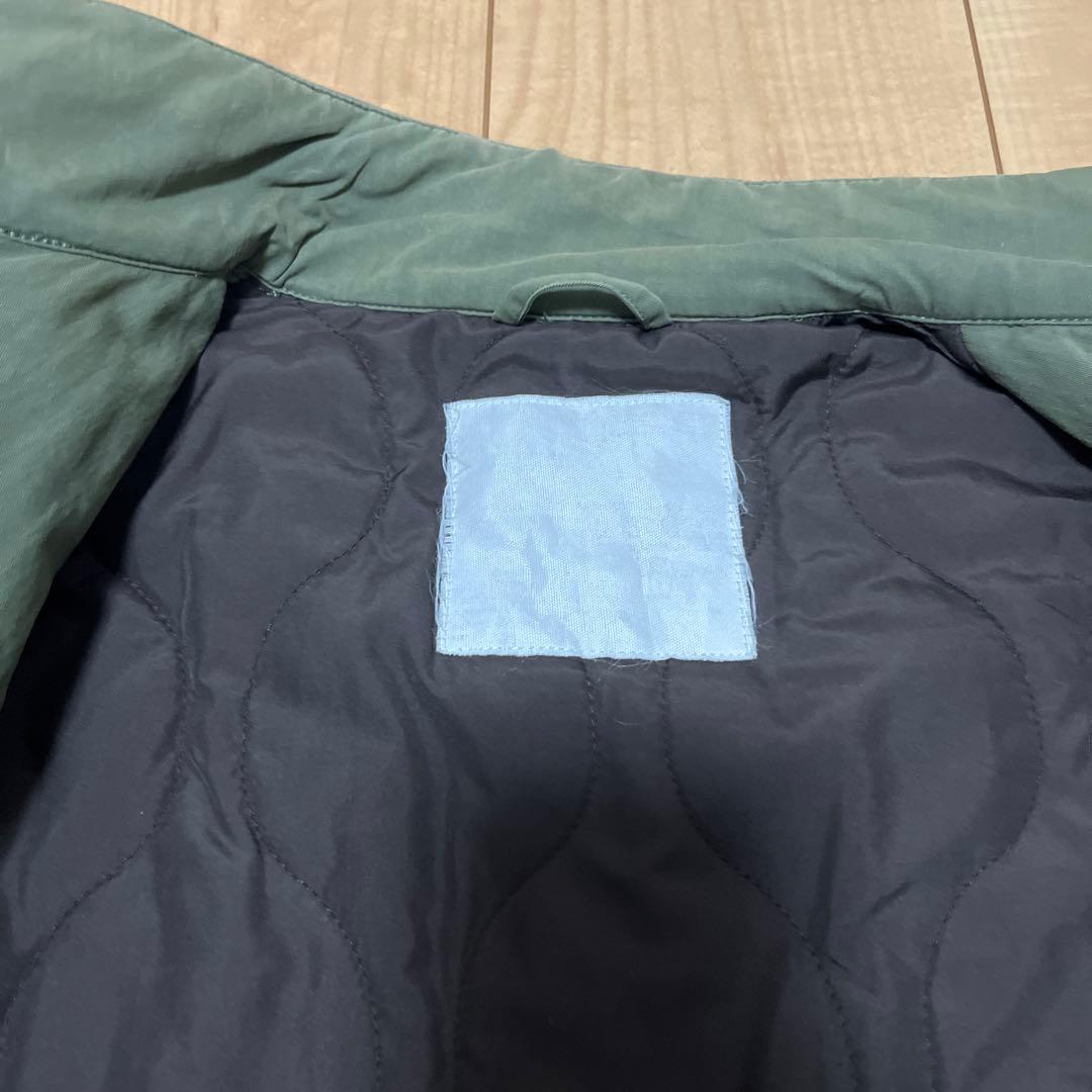 old stussy ステューシー　ミニタリー　カーキ