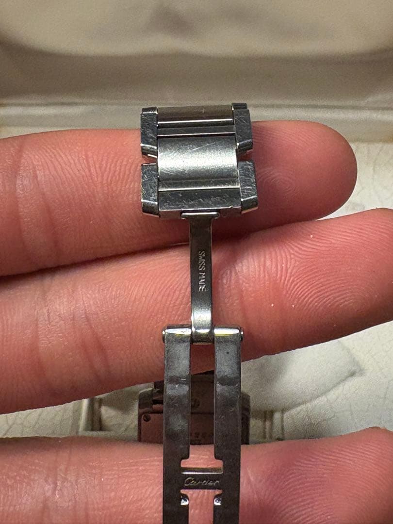 正規品　Cartier タンクフランセーズ　不動品　箱　説明書有り