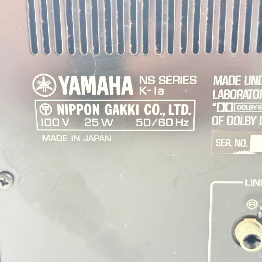 【動作品】 YAMAHA ヤマハ カセットデッキ K-1a デッキ(2080)