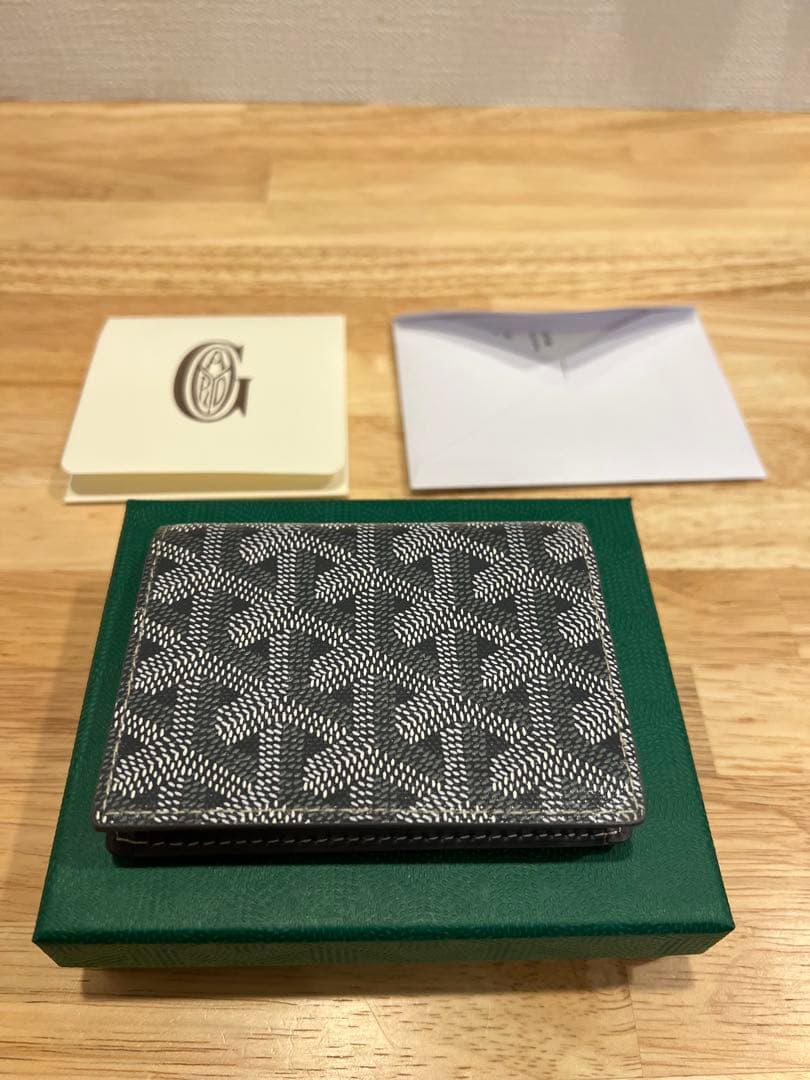 GOYARD ゴヤール名刺入れ　マルゼルブカードケース　グレー