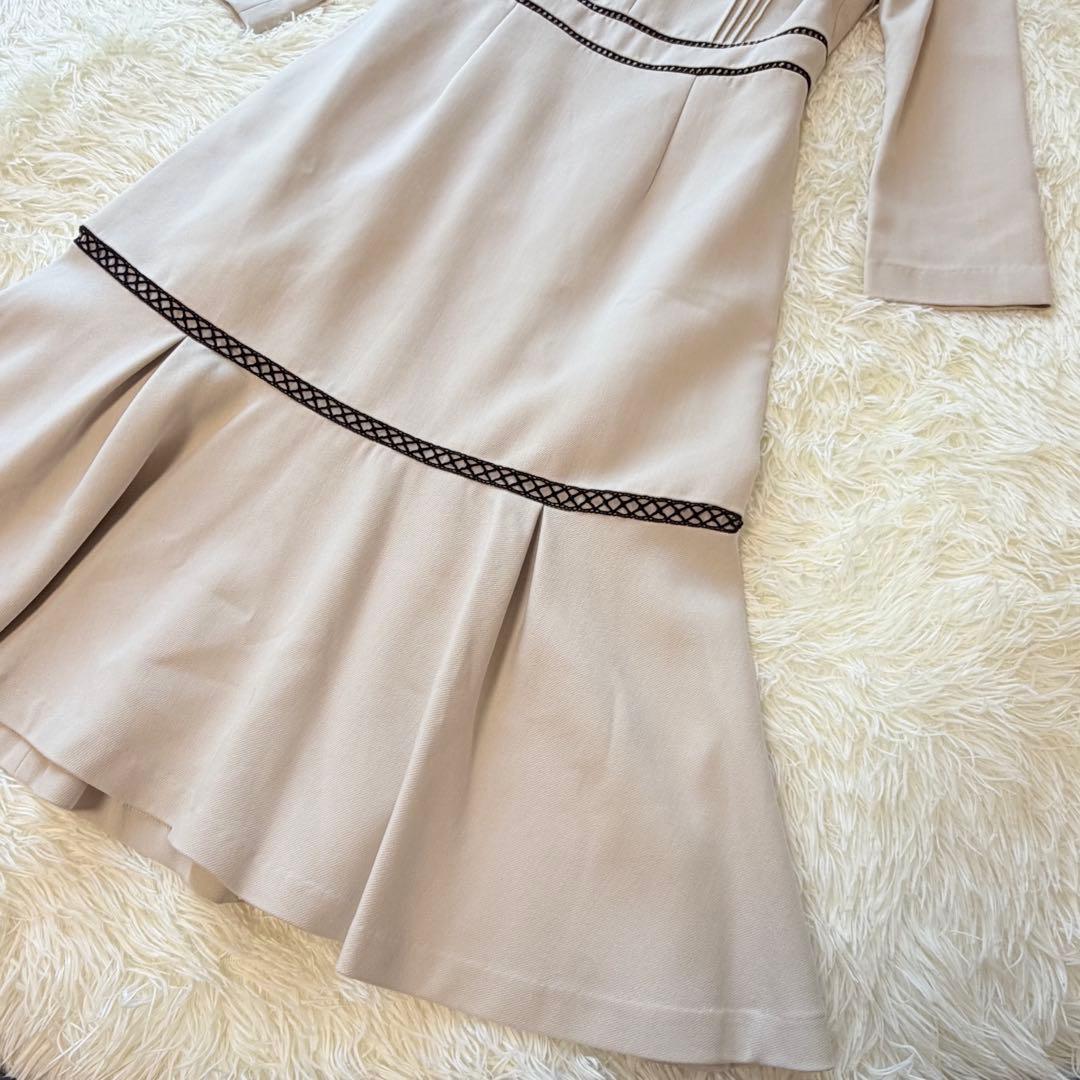 美品　CELFORD セルフォード　レース切替ワンピース　石原さとみさん着用