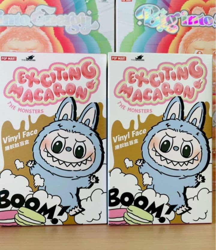 POP MART EXCITING MACARON Vinyl Face 2箱