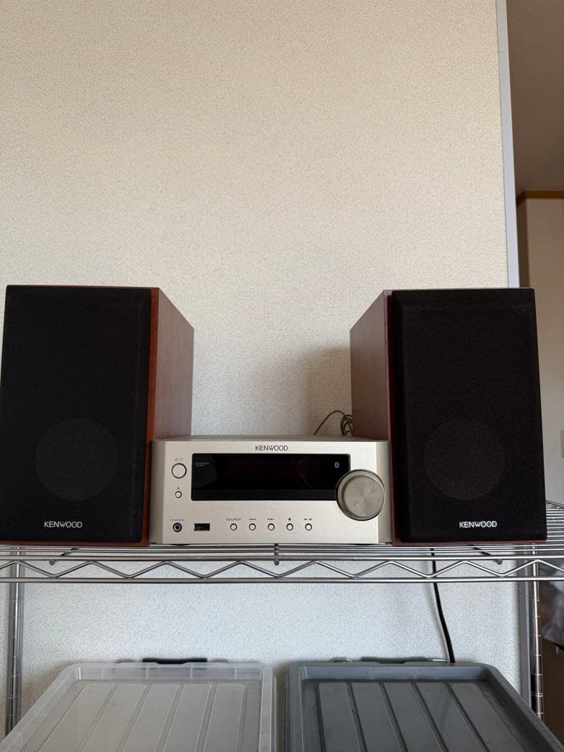 KENWOOD コンポ　スピーカー　K505 Bluetooth