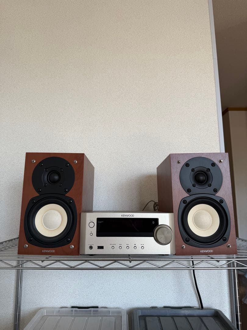 KENWOOD コンポ　スピーカー　K505 Bluetooth