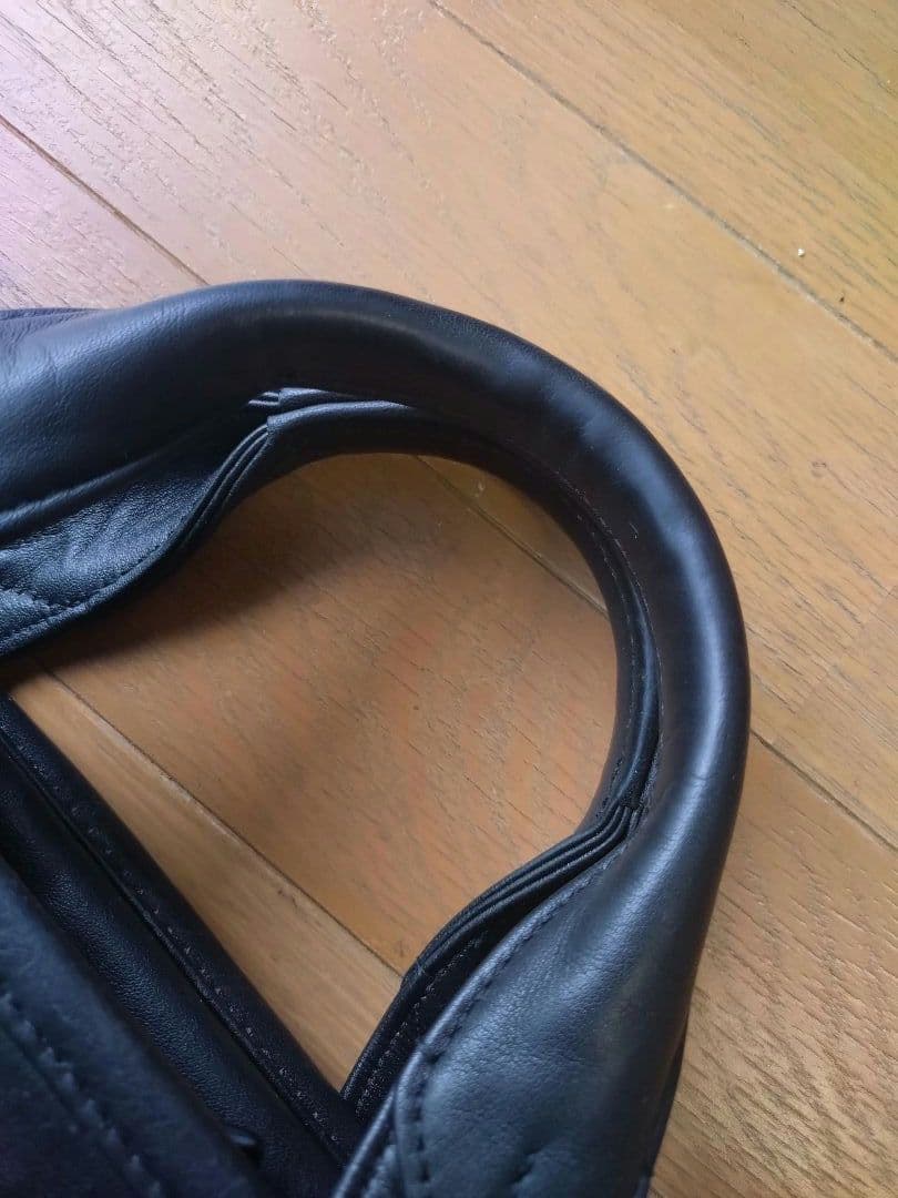 TUMI ブラックレザー　トートバッグ　ビジネスバッグ　本革