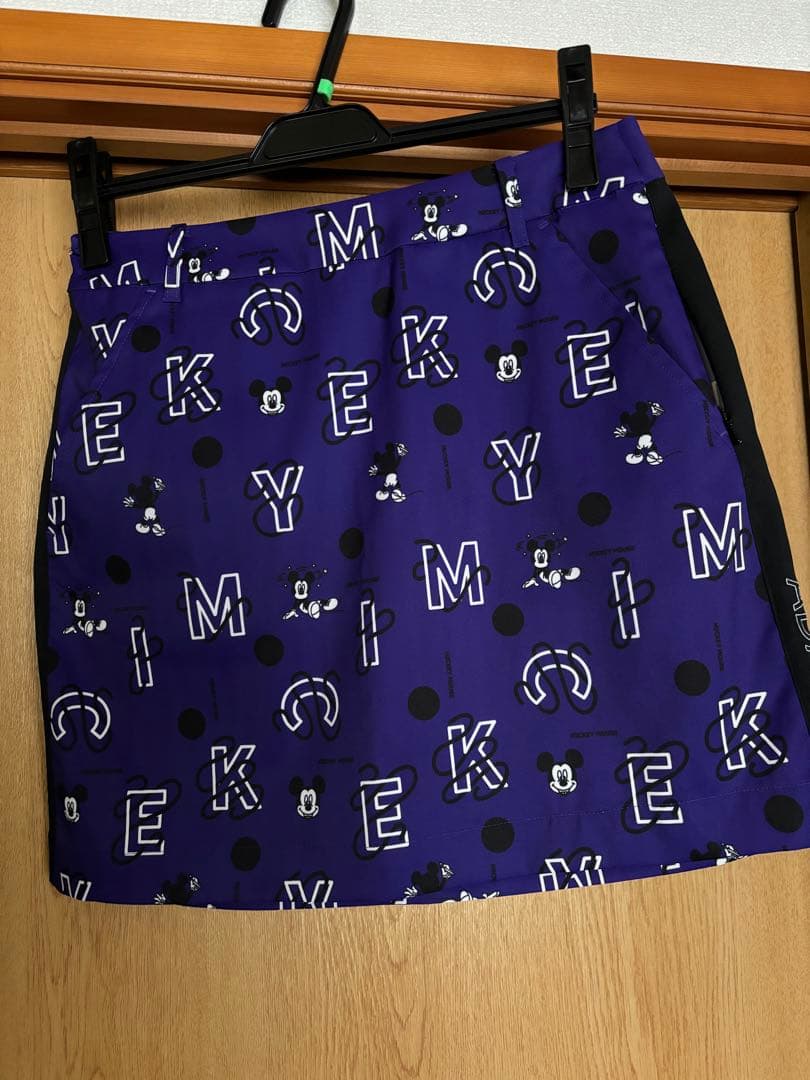 【新品】アダバット　ゴルフウェア　可愛いスカート　ミッキー　コラボ　希少