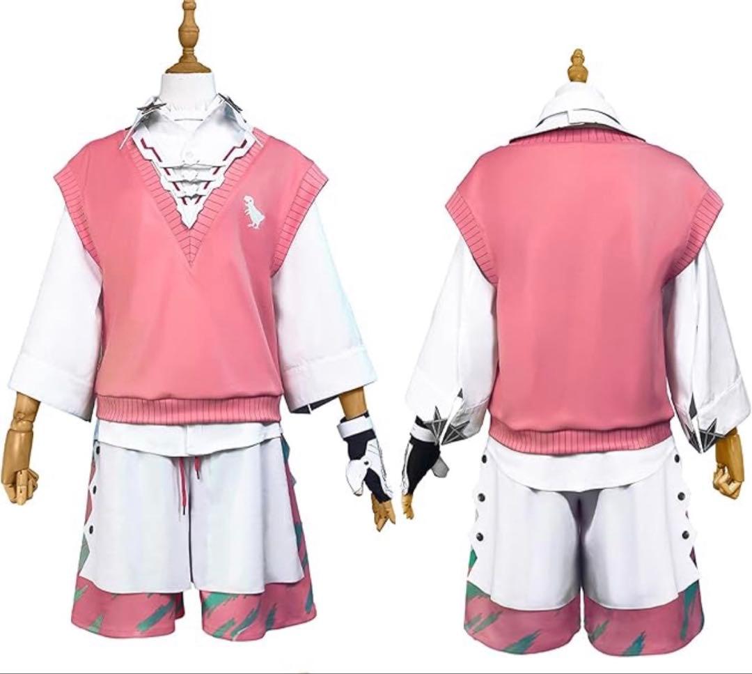 にじさんじ 赤城ウェン コスプレ衣装 ウィッグ付き