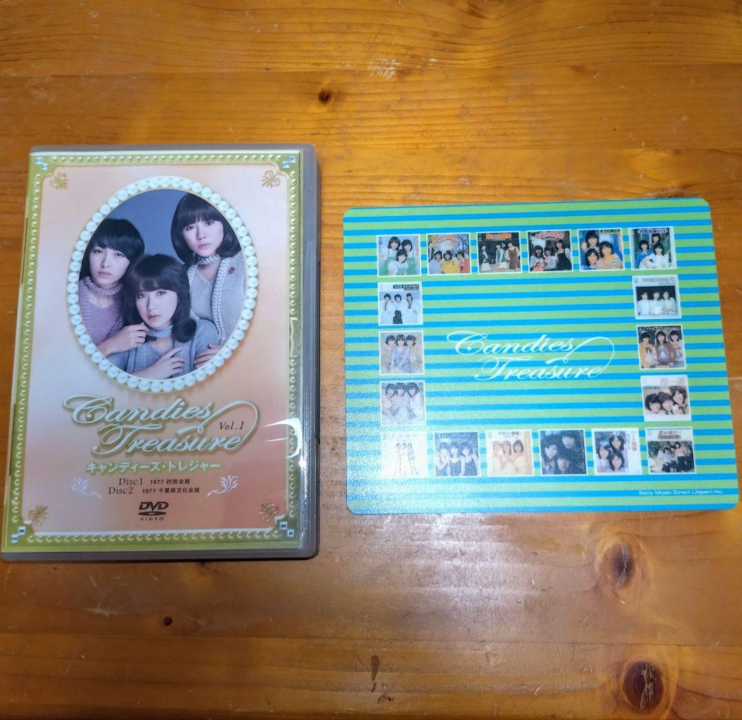 キャンディーズ トレジャー DVD マウスパッド ②