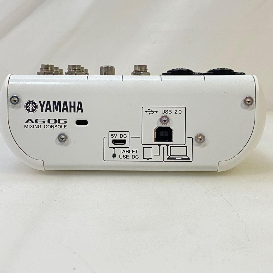 ◎ヤマハ AG06 オーディオインターフェース ミキシングコンソール