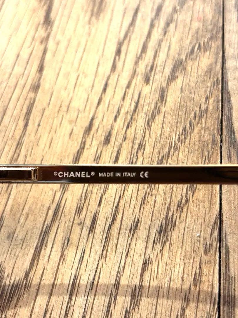 CHANEL シャネル ラインストーン グラデーション サングラス 4104