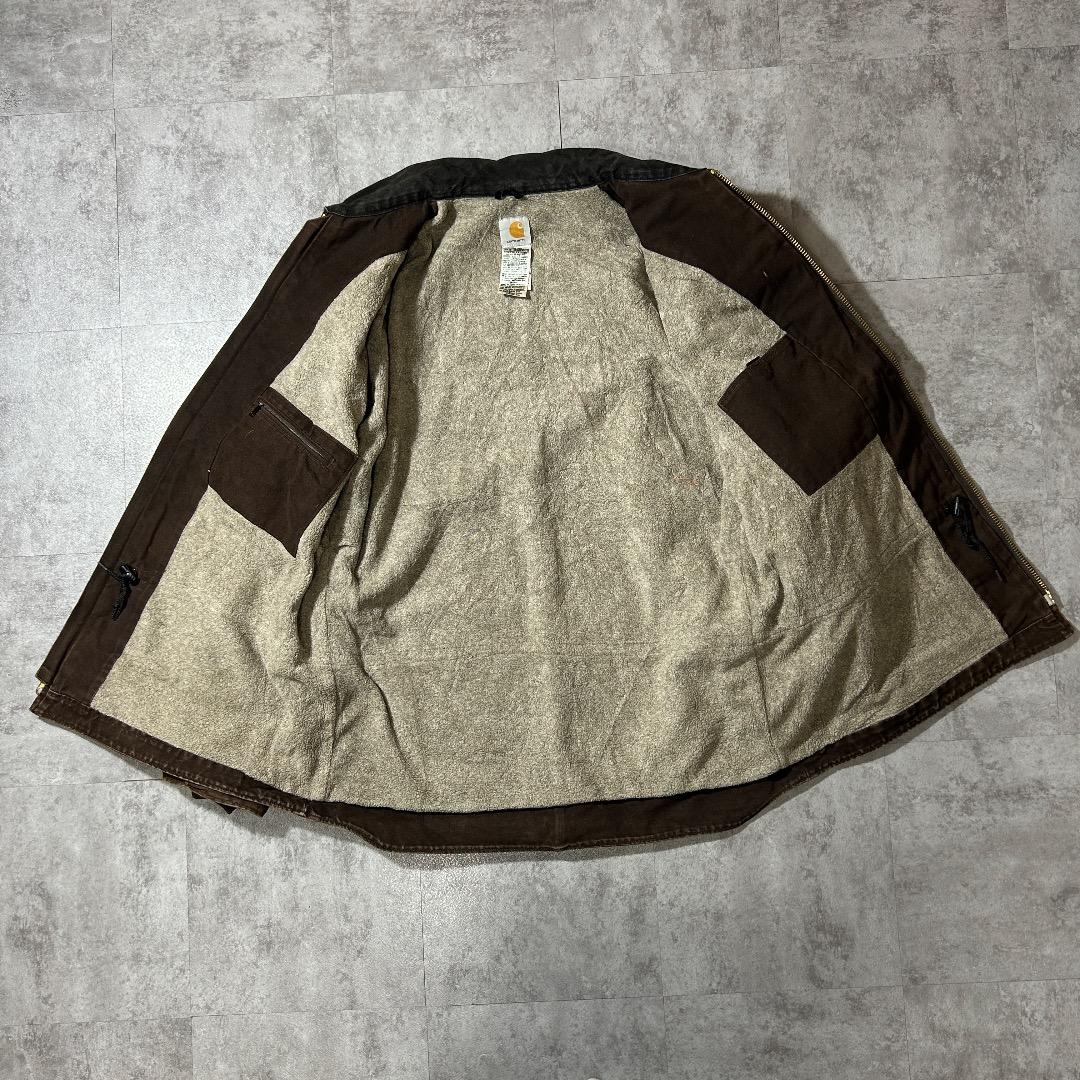 00s メキシコ製USA生地 ブラウン カーハート トラディショナルジャケット