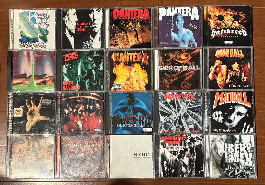 洋楽　メタル　ハードコア　パンク ミクスチャー　ロック　42枚CDセット
